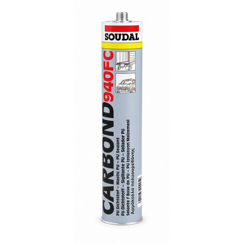 Клей-герметик полиуретановый Soudal Carbond 940FC 300 мл, черный