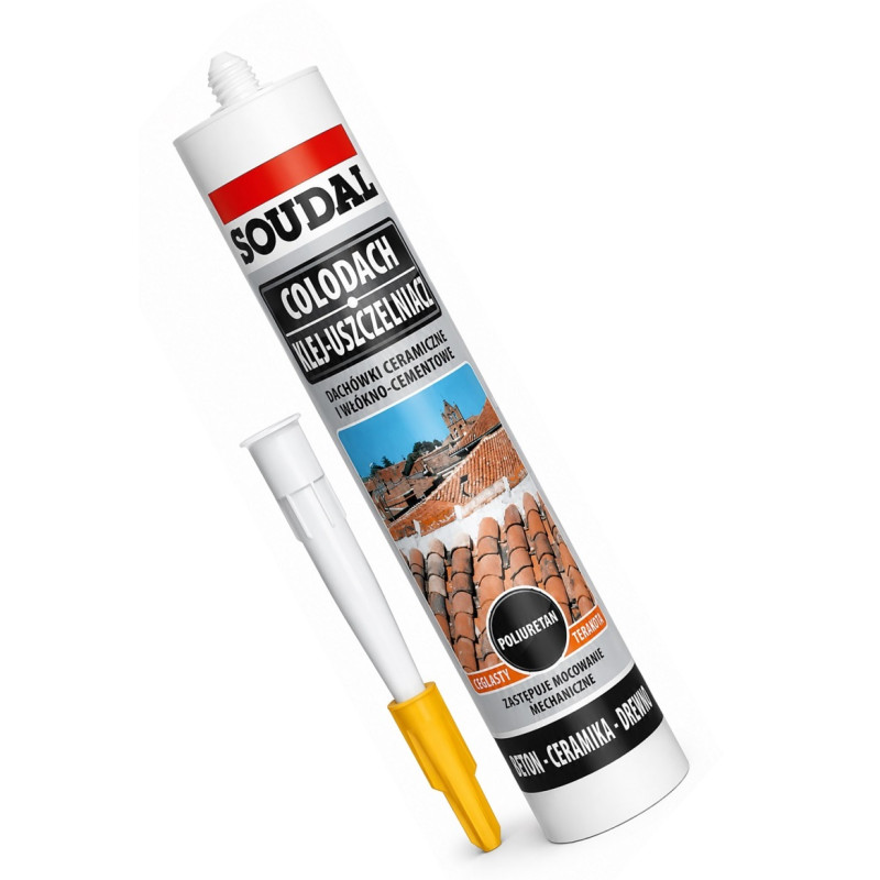 Герметик кровельный Soudal Colodach 290 мл, полиуретановый