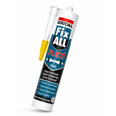 Клей-герметик Soudal Fix All Flexi 290 мл білий