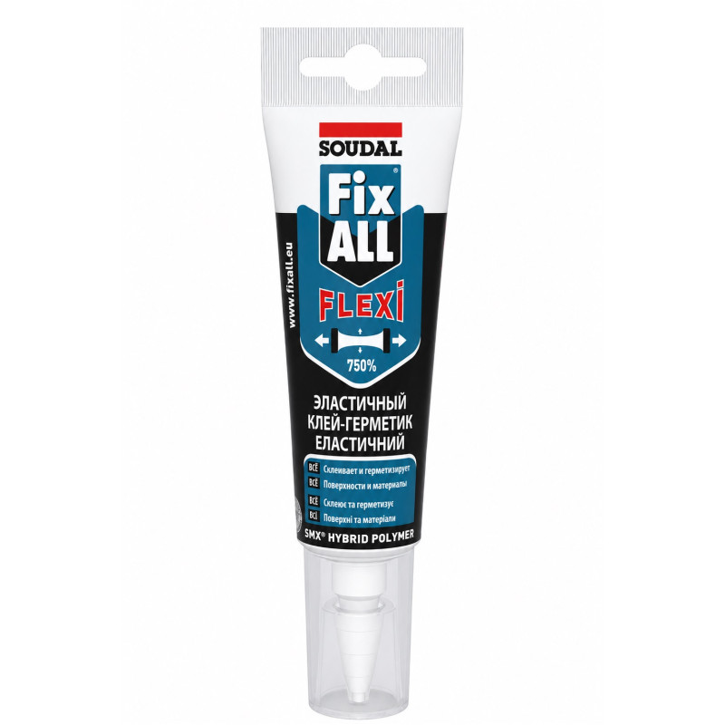 Клей-герметик Soudal Fix All Flexi 125 мл белый