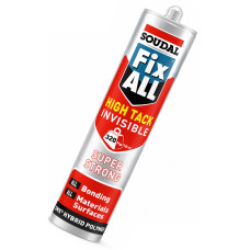 Клей-герметик Soudal Fix All HT Invisible 290 мл прозрачный