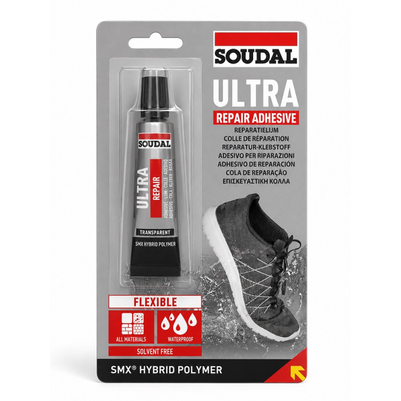 Клей-герметик Soudal Fix All Ultra 20 мл прозрачный