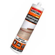 Клей монтажный Soudal 49А 280 мл бежевый