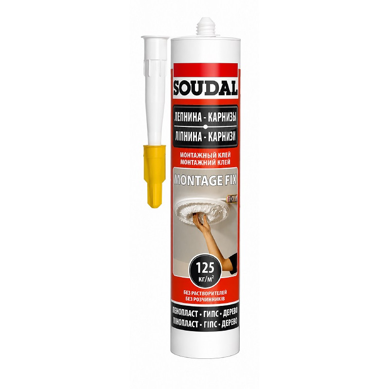 Клей монтажный Soudal Montage Fix 280 мл 