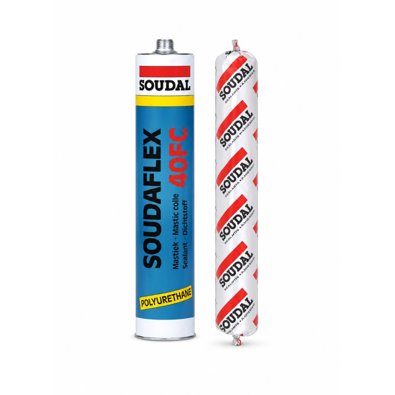 Герметик полиуретановый Soudal Soudaflex 40FC 300 мл белый