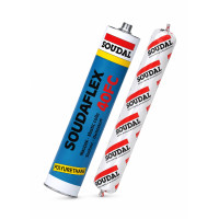 Герметик поліуретановий Soudal Soudaflex 40FC 600 мл білий 