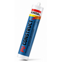 Клей конструкційний Soudal PU Construct 310 мл вологостійкий