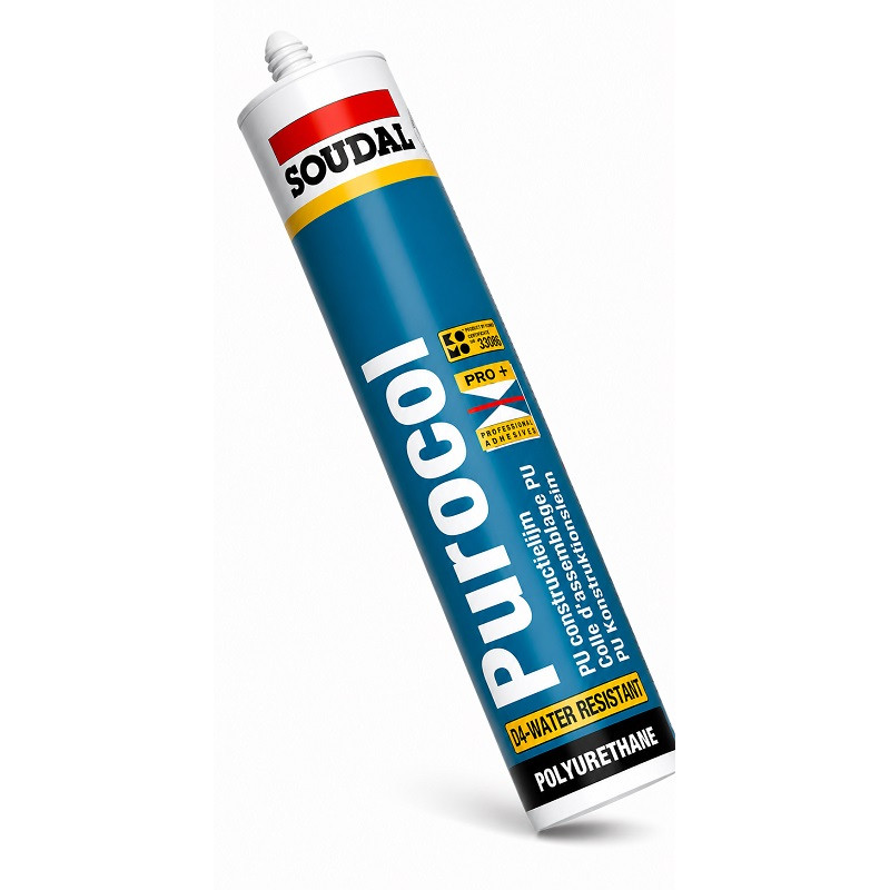 Клей конструкційний Soudal Purocol 310 мл поліуретановий