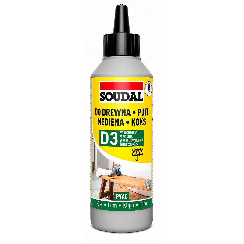 Клей для дерева Soudal 65А D3 750 гр 