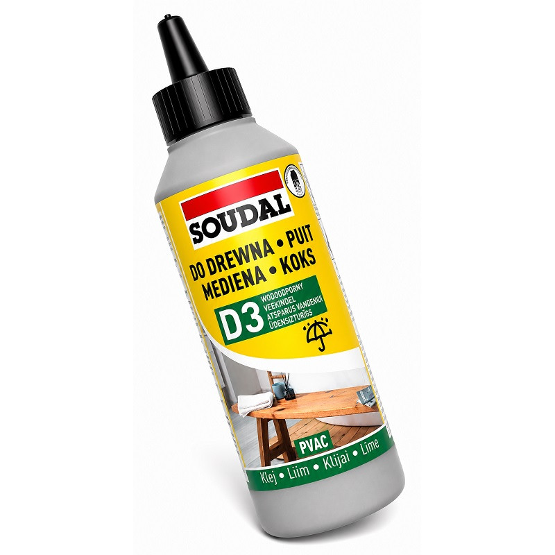 Клей для дерева Soudal 65А D3 750 гр 