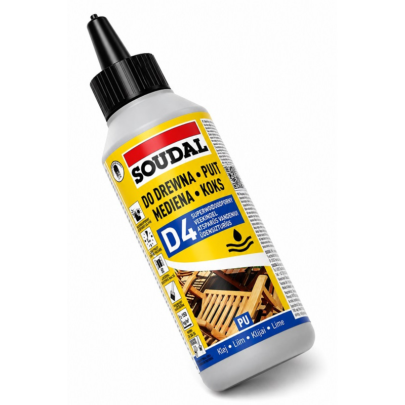 Клей для дерева Soudal 66А D4 250 гр 
