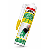 Герметик акриловый Soudal 280 мл белый
