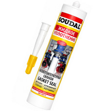Герметик силиконовый Soudal Gasket Seal 280 мл термостойкий, красный