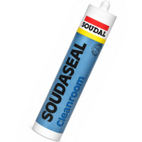Клей-герметик Soudal Soudaseal Cleanroom 290 мл, белый