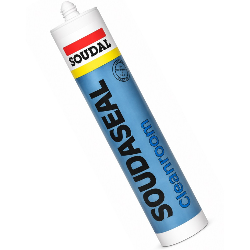 Клей-герметик Soudal Soudaseal Cleanroom 290 мл, белый