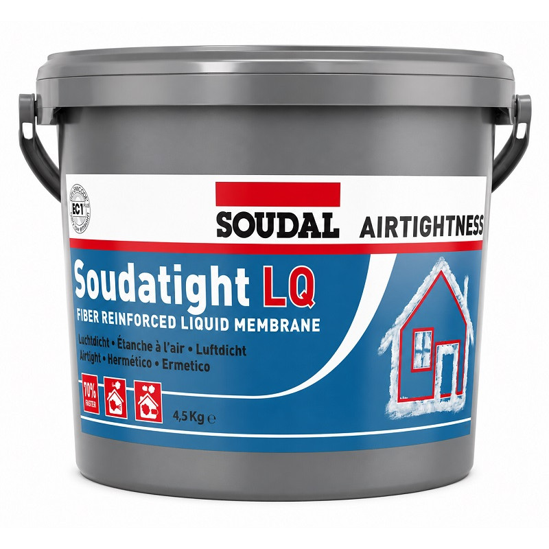Герметик для внутренних работ Soudal Soudatight LQ 4,5 кг, синий