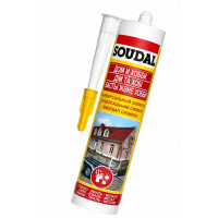 Герметик силиконовый Soudal 280 мл универсальный, бежевый 