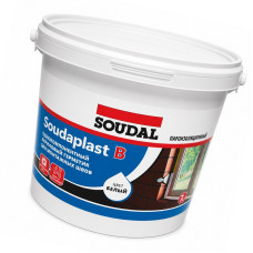 Герметик-мастика для внутренних работ Soudal Soudaplast B 7 кг, белая