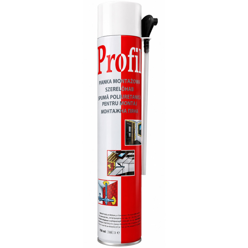 Пена монтажная Soudal Profil 750 мл с аппликатором