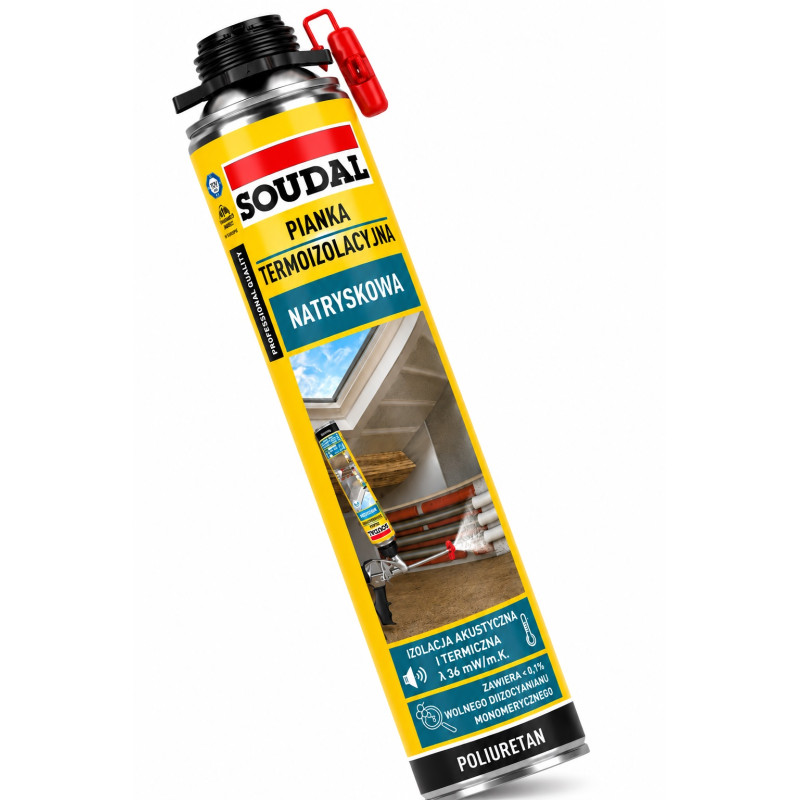 Піна монтажна термоізоляційна Soudal 700 мл професійна