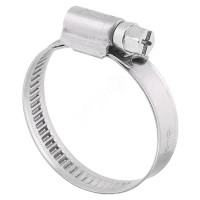 Червячный хомут 140-160 мм W1 из оцинкованной стали, DIN 3017