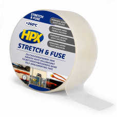 Лента изоляционная силиконовая 0.5 мм × 25 мм × 3 метри прозрачная, HPX