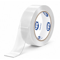 Скотч двухсторонний 19 мм × 1 мм × 2 метра акриловый, HPX Maxpower
