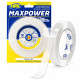 Скотч двосторонній 19 мм × 1 мм × 5 метрів акриловий, HPX Maxpower