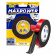 Скотч двосторонній посиленний 12 мм × 1.1 мм × 2 метри акриловий, HPX Maxpower Outdoor
