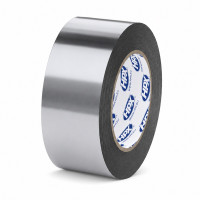 Скотч металлизированный 50 мм × 550 мкм × 25 метров серебристый, HPX Silver Tape