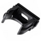 Клипса для крепления гофротрубы 16 мм черная, упаковка 100 штук