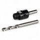 Адаптер для коронки по металлу биметаллический 1/4'' 14-30 мм Apro