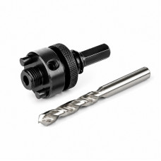 Адаптер для коронки по металлу биметаллический 7/16'' 32-210 мм Apro