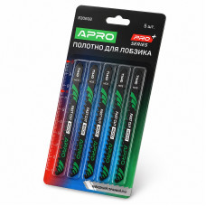 Пилка для електролобзика 100 мм T144D Apro Pro (швидкий прямий різ), 5 штук в упаковці
