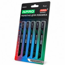 Пилка для електролобзика 100 мм T111C Apro Pro (швидкий прямий різ), 5 штук в упаковці