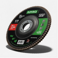 Круг лепестковый прямой P40 125 × 22,2 мм T27, Apro