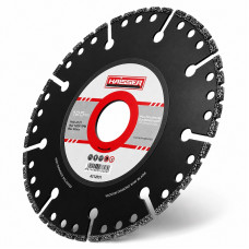 Диск алмазный отрезной сегментный 125 × 1,2 × 22,2 мм Haisser Multipurpose Professional