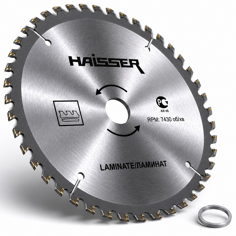 Диск пильный по ламинату 185 × 20 мм 54 зуба Haisser