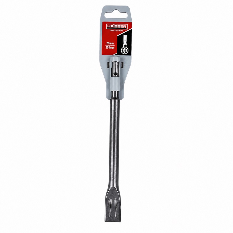 Зубило плоске SDS-Plus 20 × 250 мм Haisser