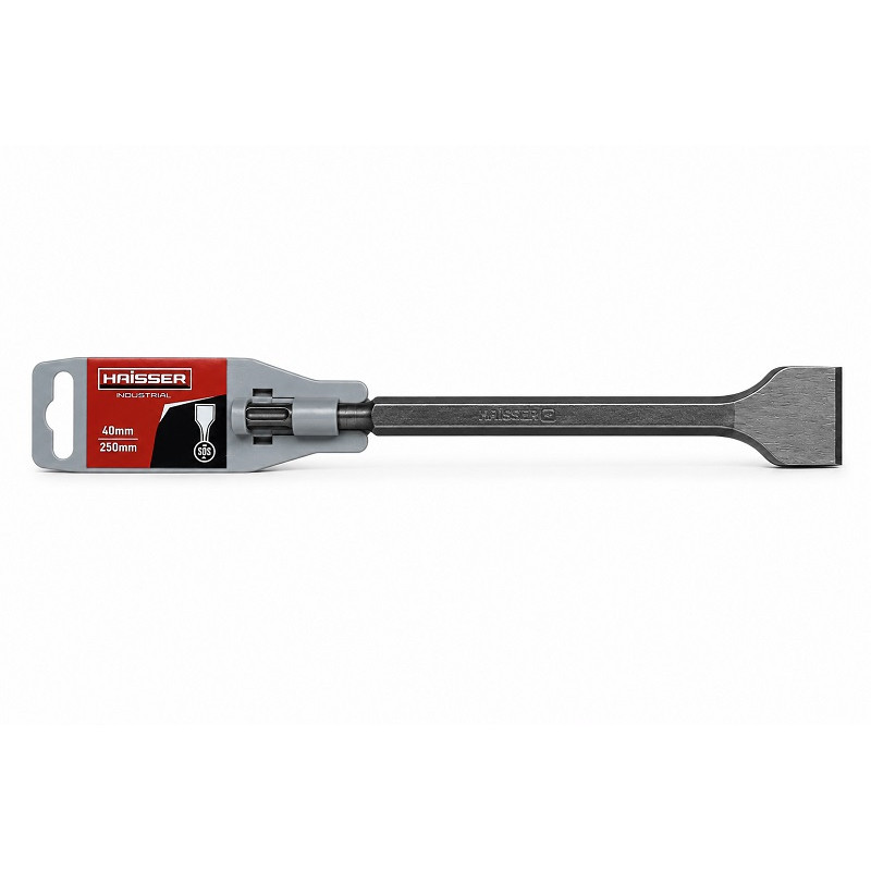 Зубило плоске SDS-Plus 40 × 250 мм Haisser