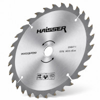 Диск пильний по дереву 190 × 30 мм 24 зуби Haisser
