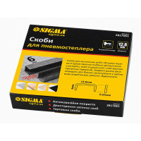 Скоби для пневматичного степлера 6 × 12.8 мм Sigma, 5000 штук