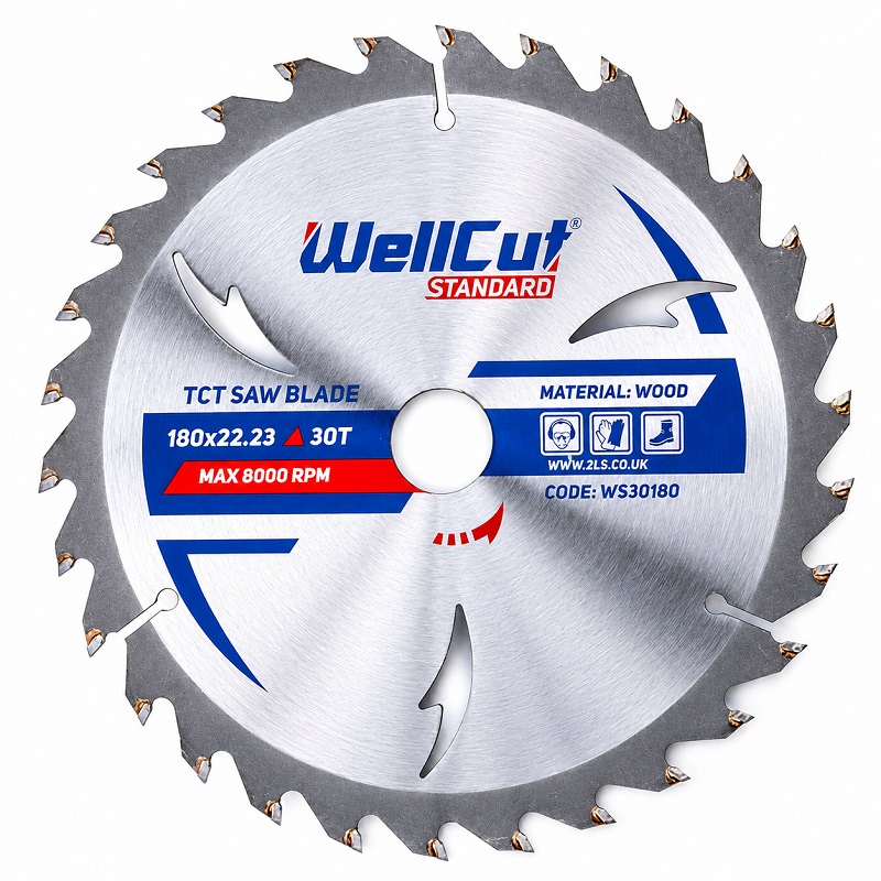  Диск пильний по дереву 125 × 22,23 мм 24 зуби WellCut