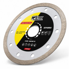 Диск алмазный отрезной сплошной 125 × 1,2 × 22,2 мм Werk Pro Corona
