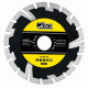 Диск алмазный отрезной сегментный 125 × 7,5 × 22,2 мм Werk Segment