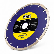 Диск алмазный отрезной сегментный 180 × 7 × 22,2 мм Werk Segment