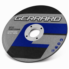Круг отрезной по металлу 125 × 1,0 × 22,2 мм Gerrard