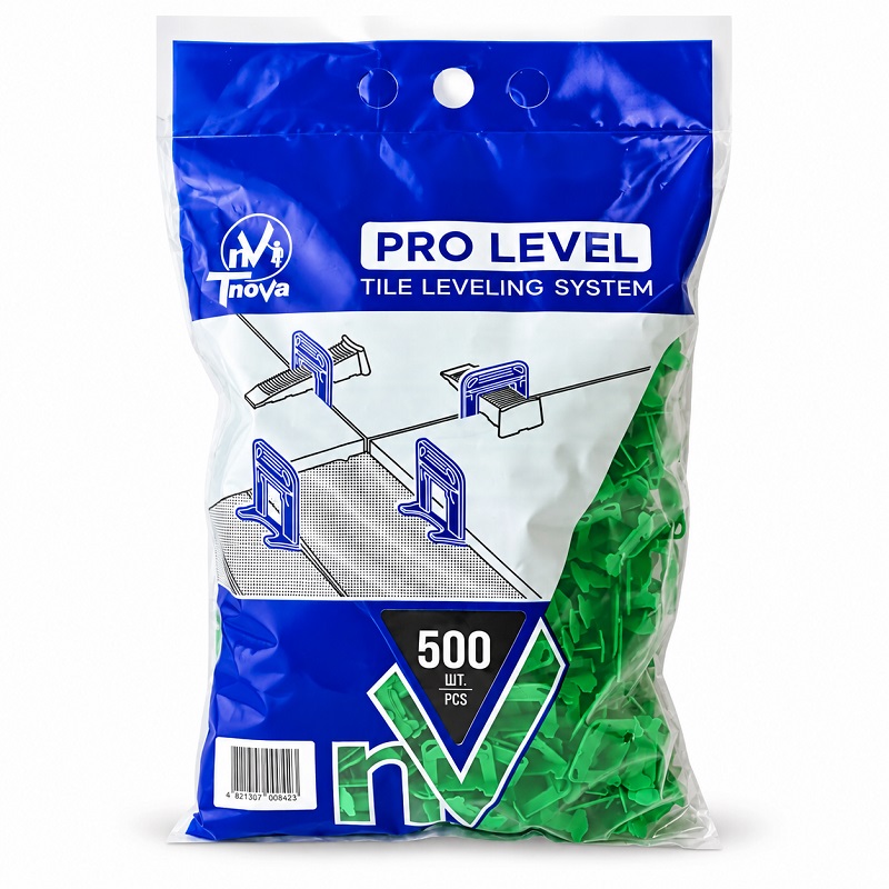Основа СВП - Pro Level для плитки 2 мм T-Nova, 500 штук