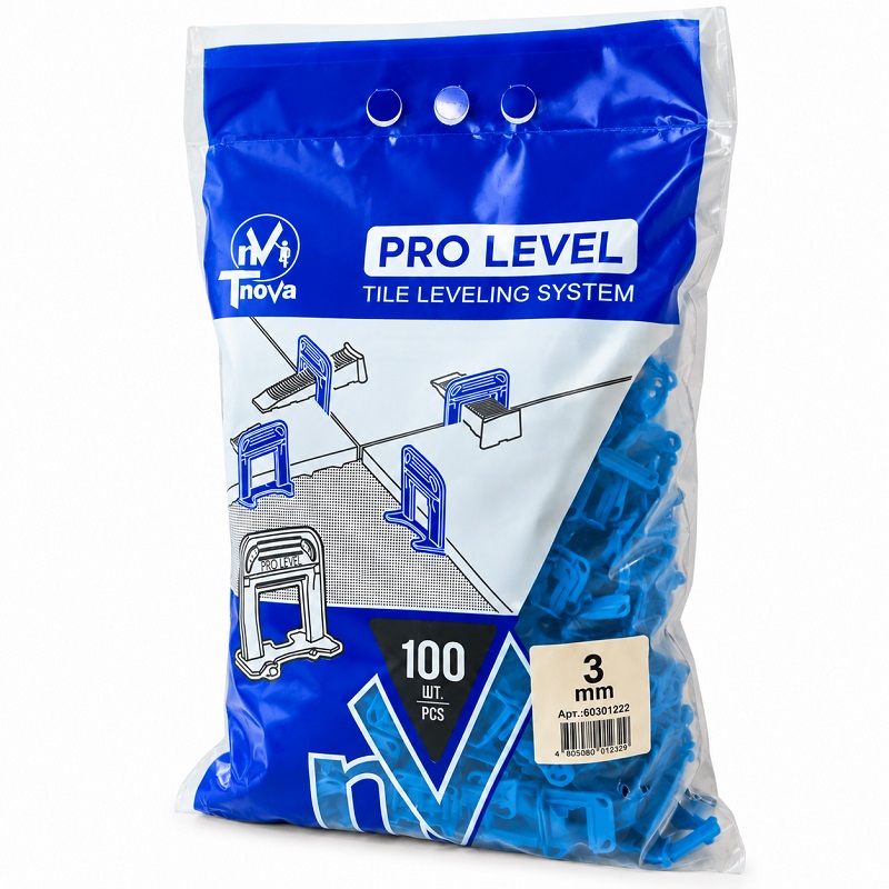 Основа СВП - Pro Level для плитки 3 мм T-Nova, 100 штук