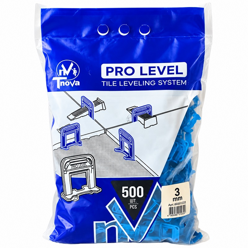 Основа СВП - Pro Level для плитки 3 мм T-Nova, 500 штук